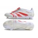 adidas Buty Predator Elite Foldover Tongue FG Biały Czerwony