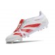 adidas Buty Predator Elite Foldover Tongue FG Biały Czerwony