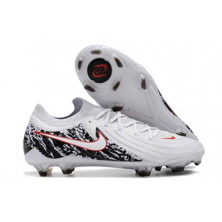 Buty Nike Phantom GX Elite FG Biały Czarny Czerwony