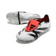 adidas Buty Predator Elite Foldover Tongue FG Biały Czarny Czerwony