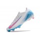 Korki Nike Zoom Mercurial Vapor 16 Elite FG Biały Niebieski Różowy