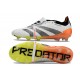 adidas Buty Predator Elite Foldover Tongue FG Biały Czarny Pomarańczowy