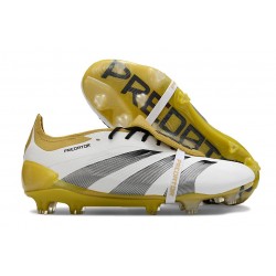 adidas Predator 24 Elite FT FG Biały Złoto Srebro