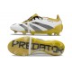 adidas Predator 24 Elite FT FG Biały Złoto Srebro