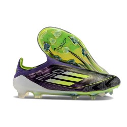 Buty Piłkarskie adidas F50 Elite Laceless FG Fioletowy Zawistny