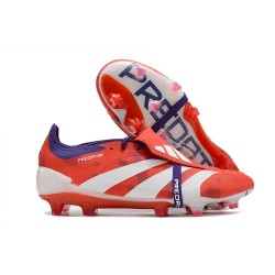 adidas Predator 24 Elite FT FG Czerwony Biały