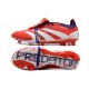 adidas Predator 24 Elite FT FG Czerwony Biały 