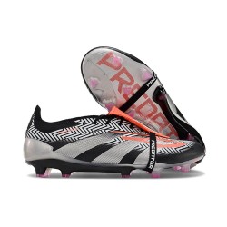 adidas Predator 24 Elite FT FG Czarny Srebro Czerwony