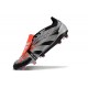 adidas Predator 24 Elite FT FG Czarny Srebro Czerwony