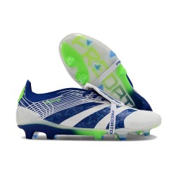 adidas Predator 24 Elite FT FG Biały Niebieski Zielony