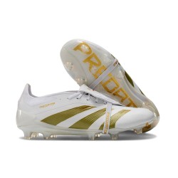 adidas Predator 24 Elite FT FG Biały Złoty