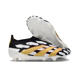 Korki adidas Predator Elite LL FG Czarny Biały Złoto