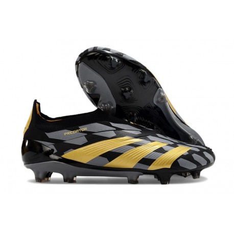 Korki adidas Predator Elite LL FG Czarny Złoto