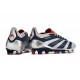 Buty adidas Predator 24 Elite FG Srebro Niebieski Czerwony