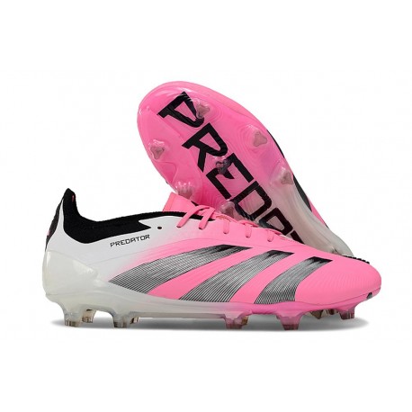 Buty adidas Predator 24 Elite FG Różowy Biały Czarny