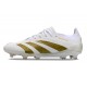 Buty adidas Predator 24 Elite FG Biały Złoto 