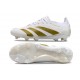 Buty adidas Predator 24 Elite FG Biały Złoto 