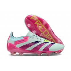 Buty adidas Predator 24 Elite FG Niebieski Różowy