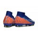 Nike Mercurial Superfly 10 Elite FG Niebieski Pomarańczowy Biały