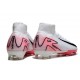 Nike Mercurial Superfly 10 Elite FG Biały Czerwony Czarny