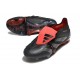 Korki adidas Predator Elite Tongue FG Czarny Czerwony