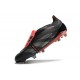 Korki adidas Predator Elite Tongue FG Czarny Czerwony