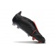 Korki adidas Predator Elite Tongue FG Czarny Czerwony