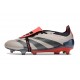 Korki adidas Predator Elite Tongue FG Platyna Metaliczna Czarny