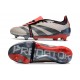 Korki adidas Predator Elite Tongue FG Platyna Metaliczna Czarny