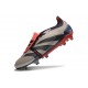 Korki adidas Predator Elite Tongue FG Platyna Metaliczna Czarny