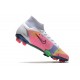 Buty piłkarskie Nike Mercurial Superfly 8 Elite FG Biały Różowy Czarny