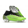 Nike Korki Mercurial Superfly VIII Elite FG Zielony Srebro